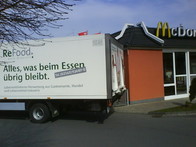 anlieferung anlieferung essen mcdonalds abartig 