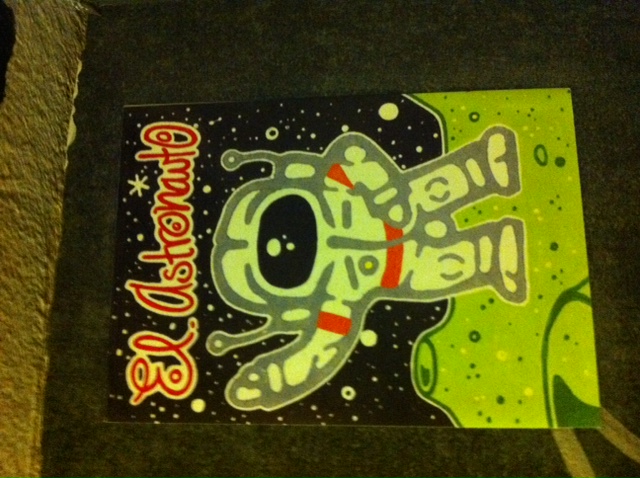 el astro el ehrenfeld sticker streetart astronauto 