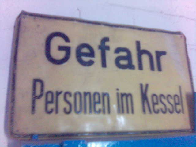  gefahr kessel schild 