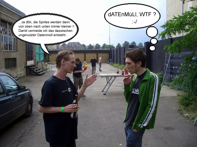 muell aeg d0n datenm�ll sprites wtf coder c64 