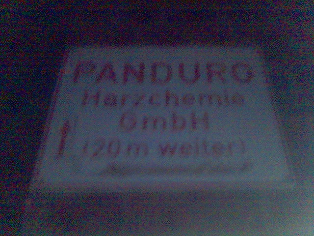 panduro! pandur schild 