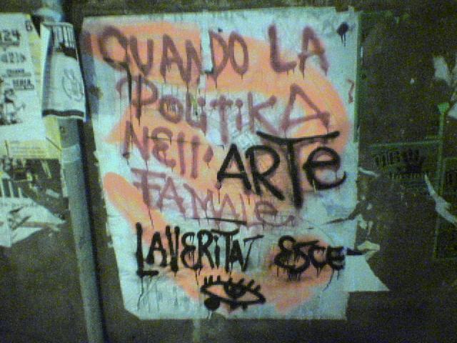 Streetart in Bologna streetart 