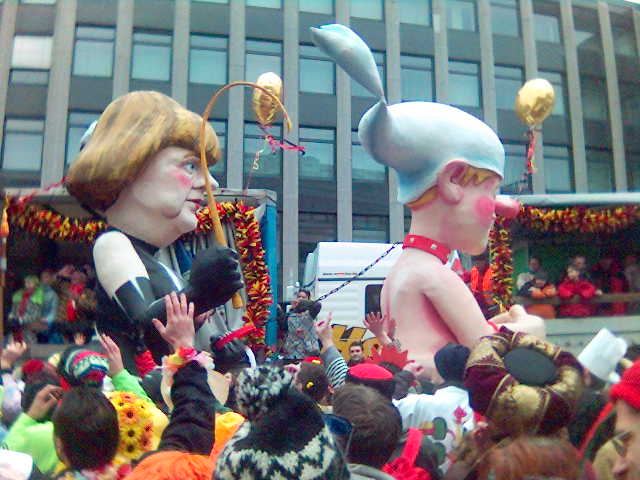 Domina Angie domina, merkel, rosenmontag 