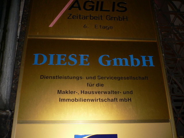 ... und keine andere k�ln namen schilder 