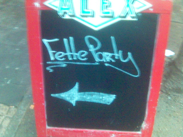  alex friesenplatz fette k�ln party 