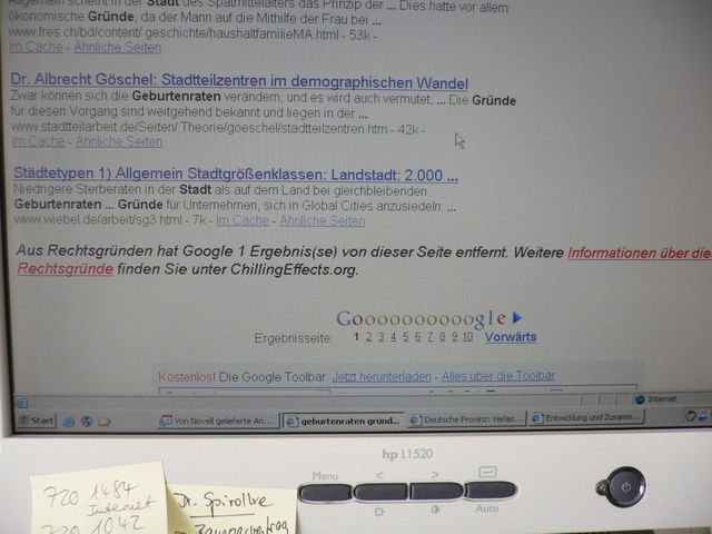 google 1 bildschirm google rechner recht computer 