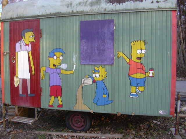 Simpsons revisited bauwagen simpsons tum 