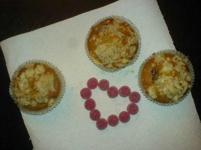 vorher... herz kuchen s�� backen muffins 