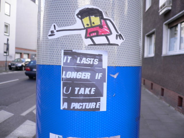 soviel zeit muss sein fotografieren sticker foto 