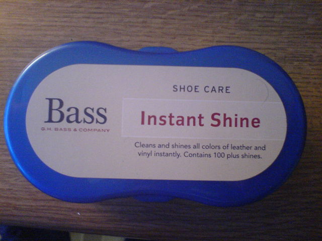 Bass bass instant putzen shine schuhe 