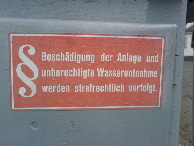 wasserentnahme verboten bingen breakpoint rhein schild verboten wasser 