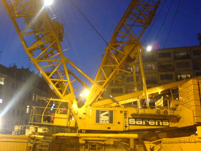 Noch mehr Kran... k�ln ubahn bonnerstrasse kran 