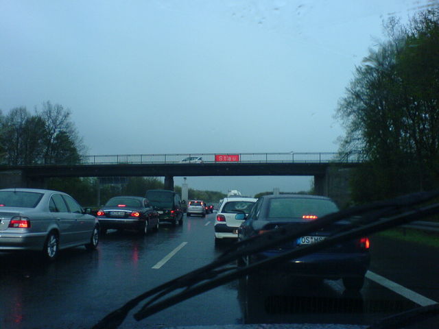 Rckfahrt :( stau autobahn autofahren 