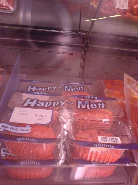 Happy-Mett mett fleisch happy supermarkt 