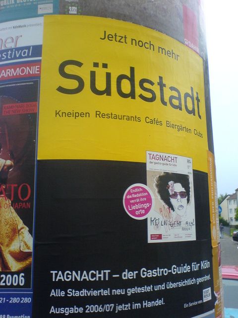 All we ever want is more! werbung s�dstadt 