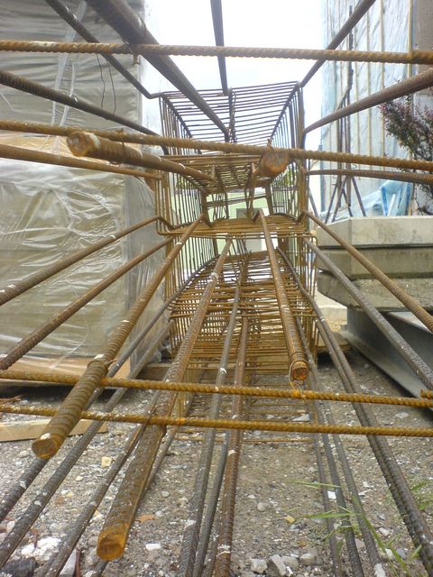 Wireframe wireframe baustelle rost stahl 