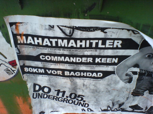 Bernd Stelter meets Jump n Run stelter deutz geb�ude9 plakat hitler 