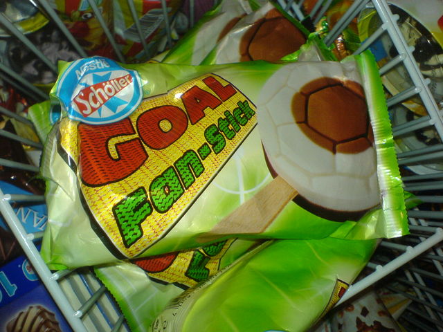 goooaaaaal! eis fussball wm2006 supermarkt fu�ball 