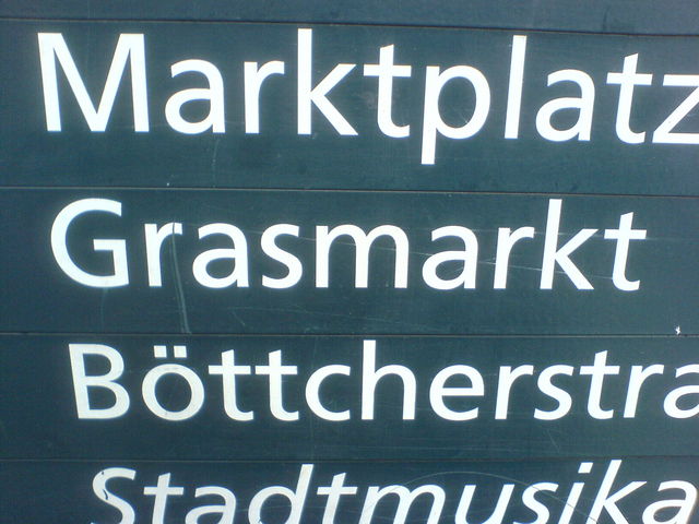 grasmarkt markt schild drogen gras bremen 