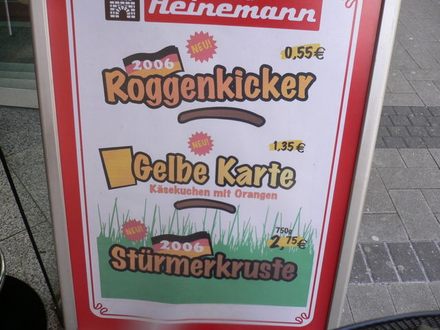 st�rmerkruste br�tchen b�ckerei essen wm2006 fu�ball 