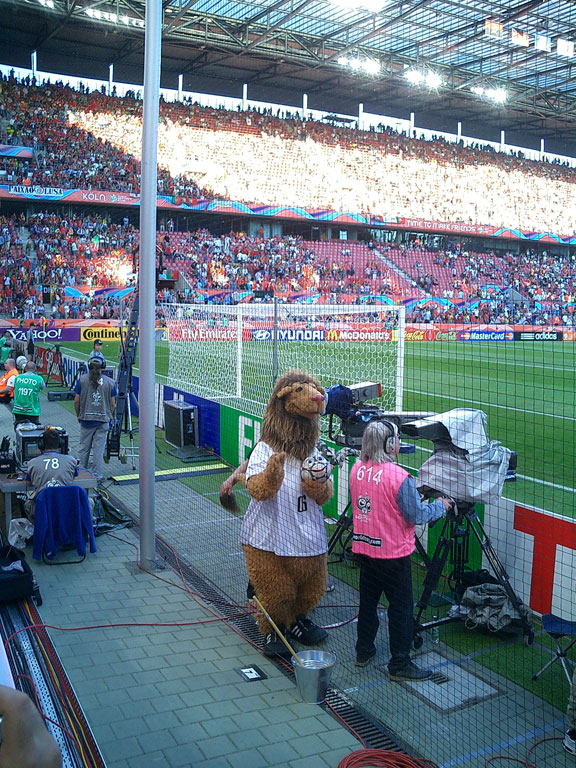 goleo k�ln wm2006 goleo portugal angola 