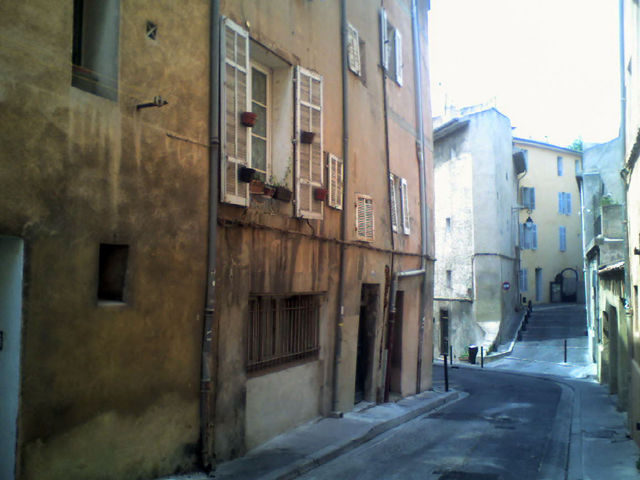 nette strasse in aix en provence haus strasse gasse frankreich aix en provence 