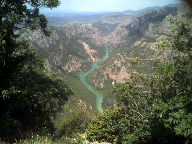 grand canyon du verdon fluss frankreich berge grand canyon du verdon 