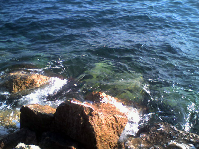 meer felsen meer wasser frankreich cannes 