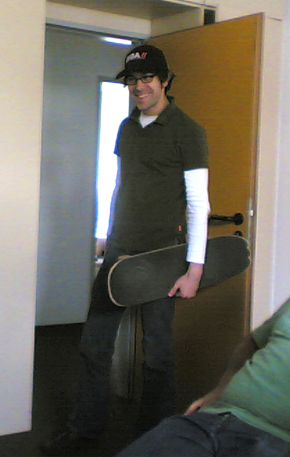 Mein Scheff der Sk8er Boi giga b�ro m�tze poti skateboard 