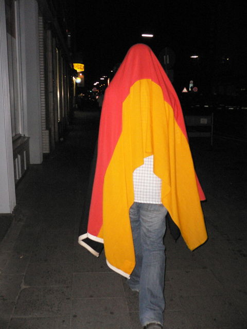 deutscher geist gespenst deutschland flagge wm2006 geist fu�ball christian 