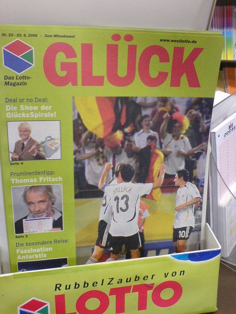 ...nicht nur Gl�ck... lotto fussball gl�ck wm2006 