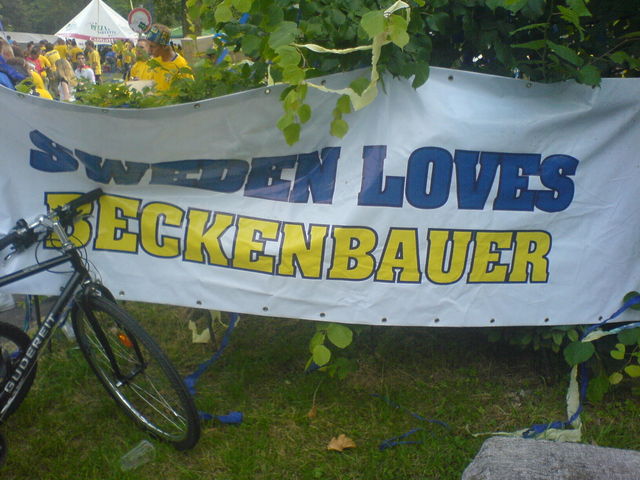 sweden loves beckenbauer beckenbauer wm2006 schweden 