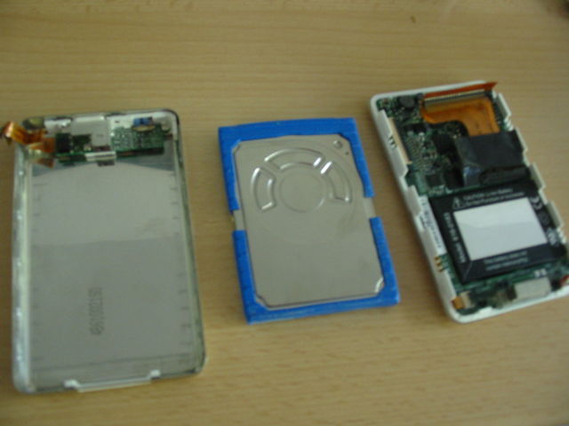 iPod Innereien ipod kaputt 