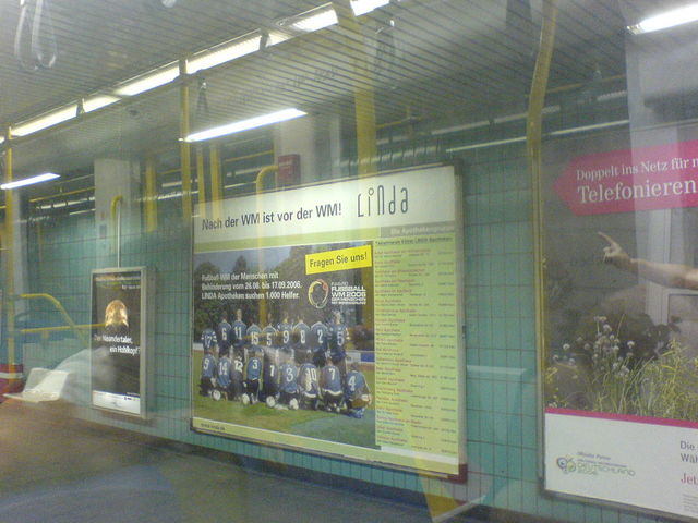 Nach der WM... k�ln plakat werbung wm2006 