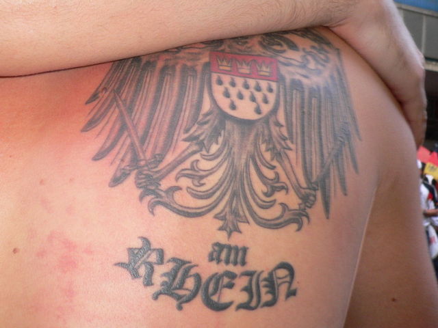 randgruppe klner wappen kln mann tattoo fortuna fuball 