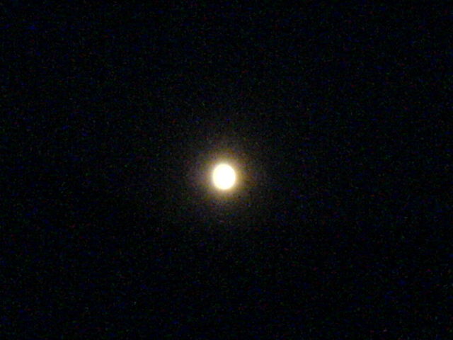 Selbst der Mond wollte es sehen. dritter finale platz vollmond deutschland fussball wm2006 fuball 