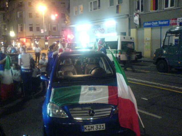 Ein Stern fr Italien. italien mercedes wm2006 stern 