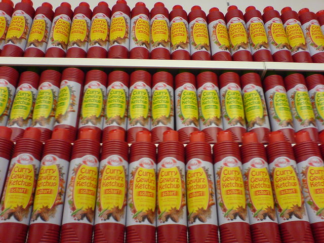 hela paradise supermarkt ketchup 