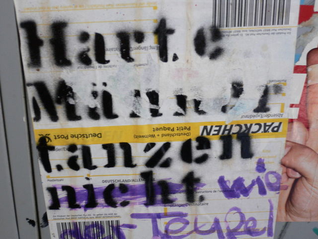 harte m�nner m�nner sticker tanzen 