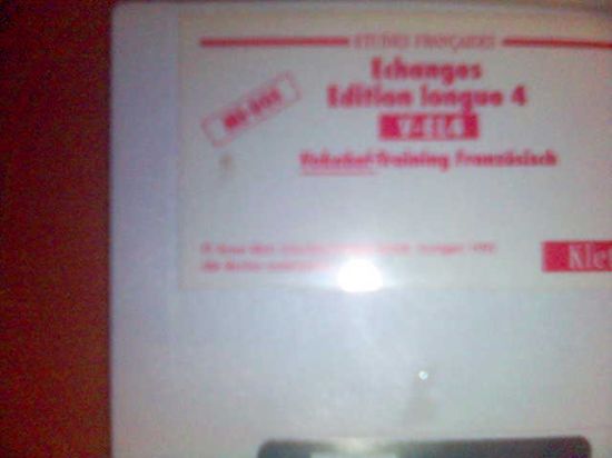 We bought it to help with your homework... datentr�ger diskette franz�sisch klett schule spielen 