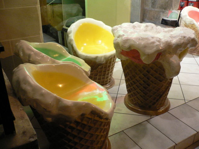 konsequente einrichtung eisdiele st�hle eis tisch malta 