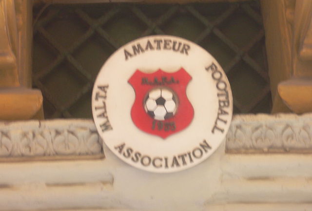 fuballnation malta I amateure fussball schild fuball 