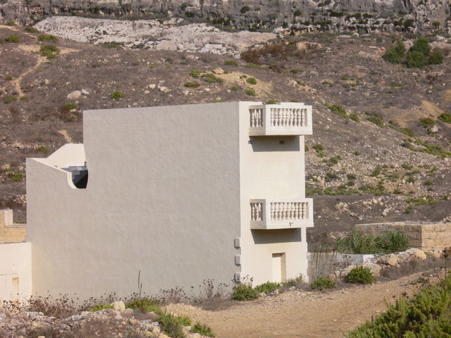 vergesslicher architekt haus tr balkon malta 