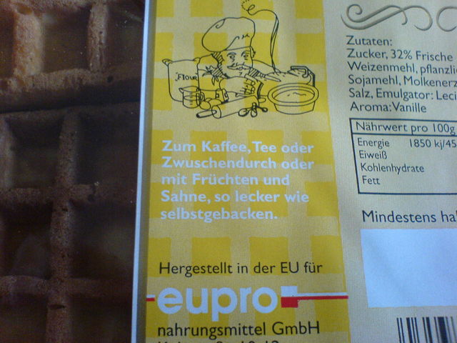 F�r Zwuschendurch... fra� frischei waffeln walmart zwuschendurch 