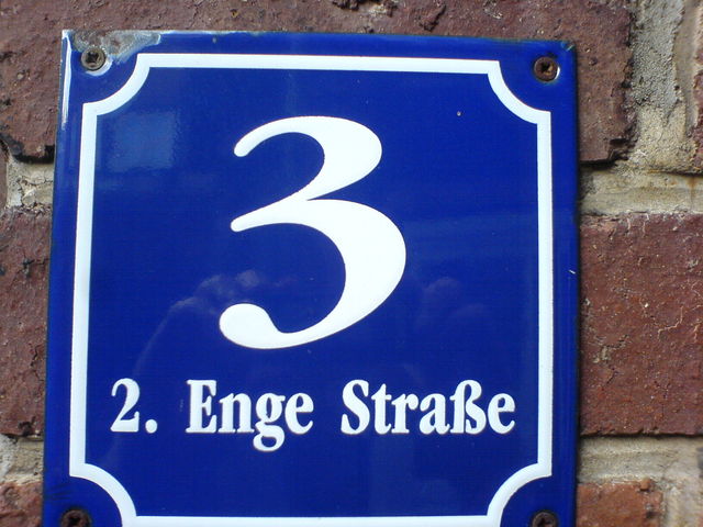 2. enge strae eng schild strae schwerin 