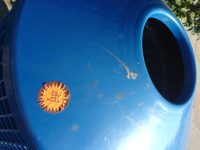 f�r grill und pfanne grill pfanne m�lleimer aufkleber 