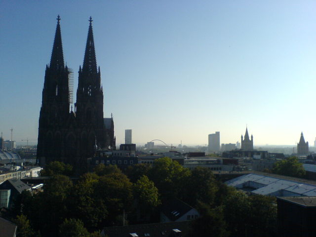 so ein tag... sch�n dom himmel k�ln sonne 