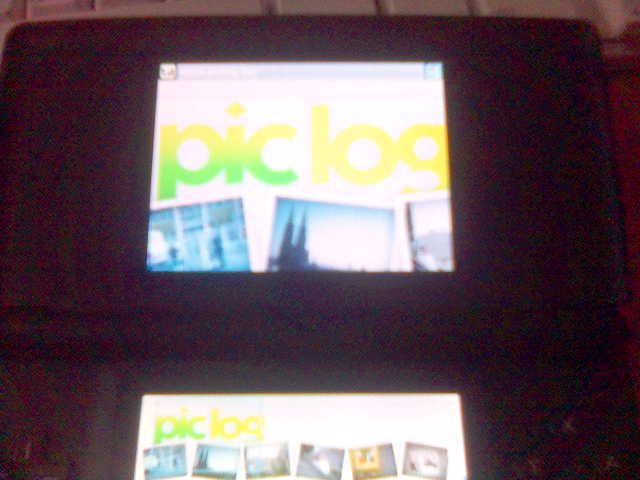 Super Piclog DS browser web internet nds nintendo piclog ds 