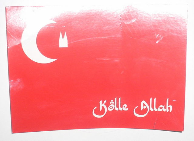 karneval der kulturen alaaf allah k�lle flagge k�ln rot t�rkei fahne 