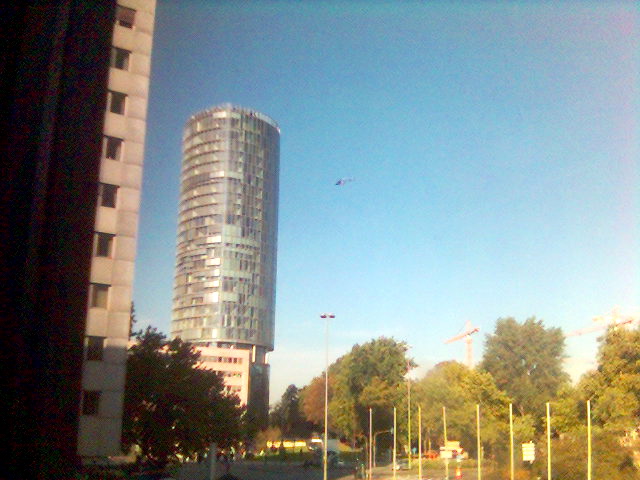 Kommt ein Dieder geflogen.. bohlen dieter dsds b�ro lvr hubschrauber triangle 